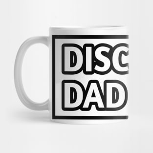 Disc Golf Dad, Gift for Disc Golf Players With Mustache Mug